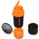 Бутылка для воды (шейкер) INDIGO KIVACH IN015 400 мл Черно-оранжевый