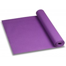 Коврик для йоги и фитнеса INDIGO PVC YG06 173*61*0,6 см Фиолетовый